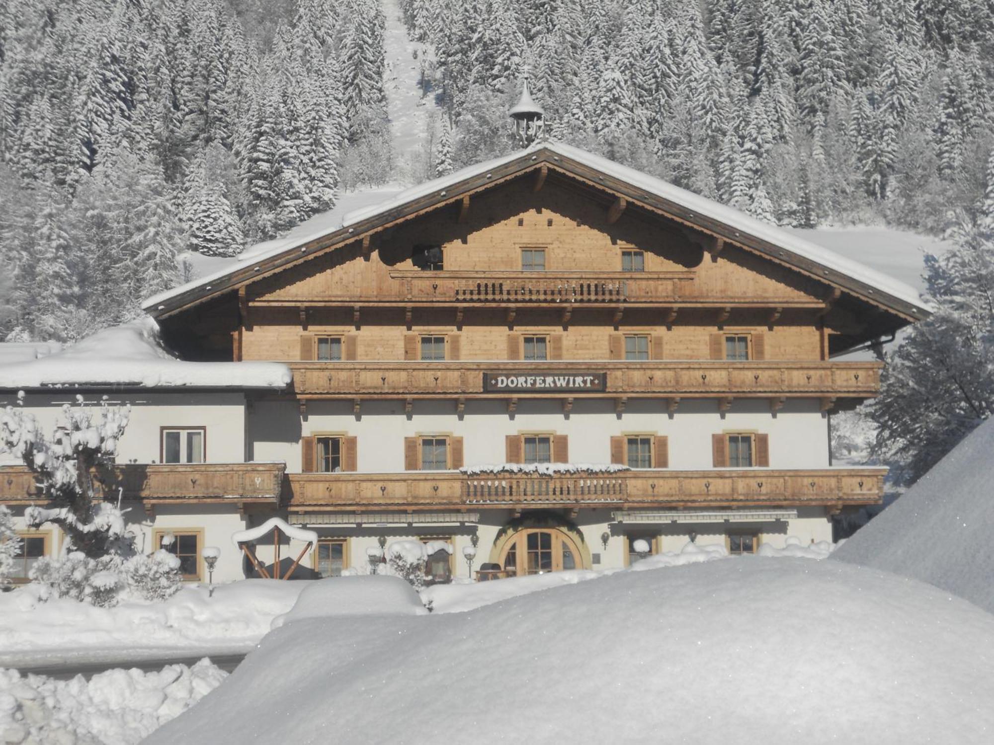 Landgasthof Dorferwirt Oberau Exterior foto