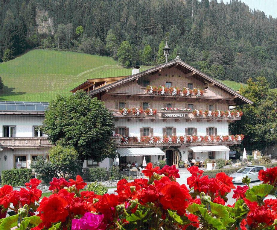 Landgasthof Dorferwirt Oberau Exterior foto